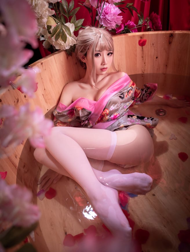 面饼仙儿 – NO.109 浴缸花香[18P265M]-1