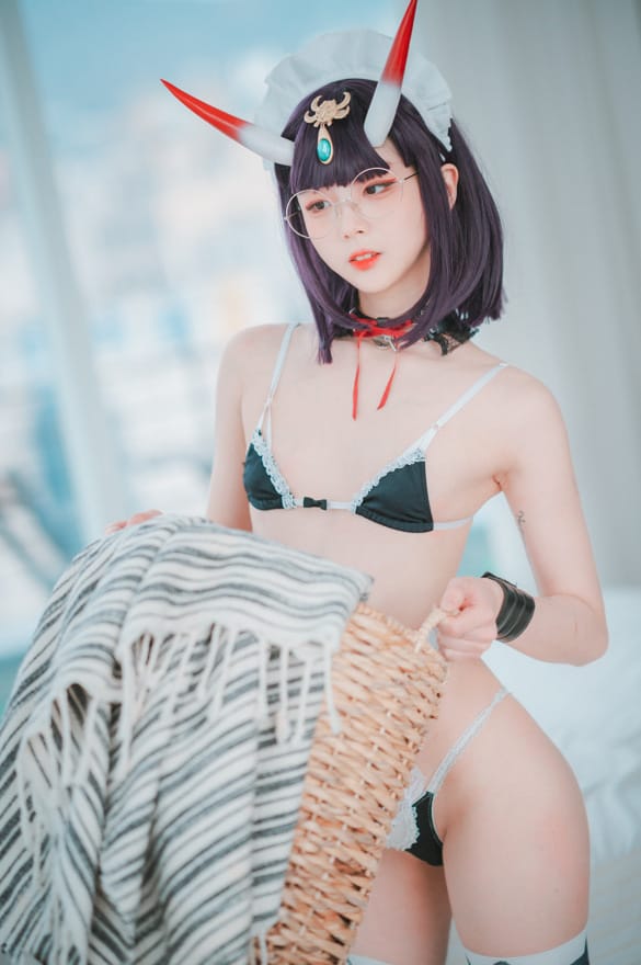 장주(Isabella) – 017[DJAWA] Shuten Douji Maid cosplay[73P/636MB]-1