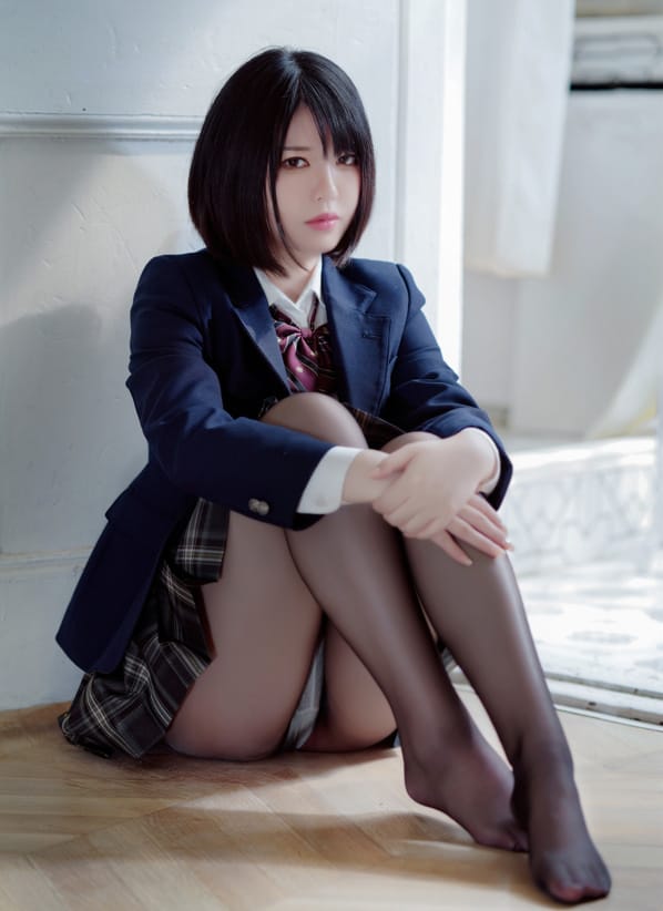 半半子 – NO.46 彼女の制服姿が好き[54P/84MB]-1