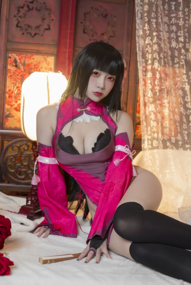 二佐Nisa – NO.81 梦子旗袍[28P/86MB]-1