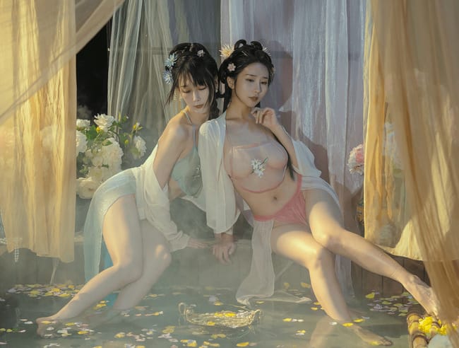 Genji云溪溪 – NO.24 奶桃 水池 [42P1V-1.38GB]-3