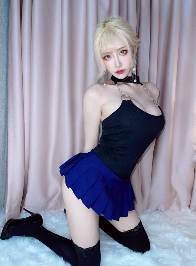 啾小妍 – NO.04 金发芭比[40P-113MB]-2