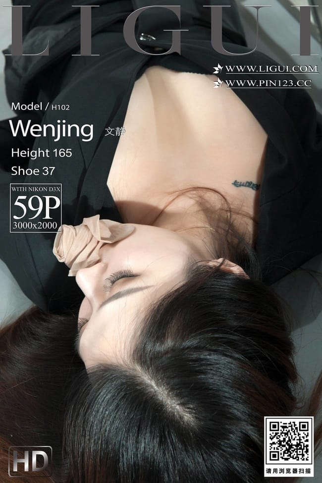 [Ligui丽柜]2022.06.09《紧缚职女》文静[59+1P/65MB]-1