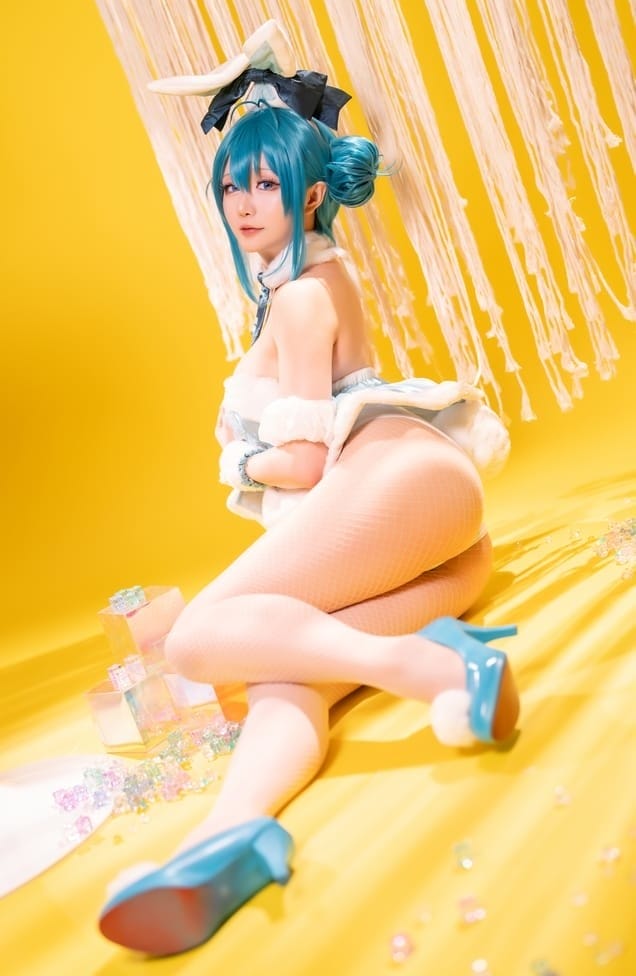 星之迟迟 – NO.166 23年9月计划A Miku-白兔女郎 [77P1V-639M]-2