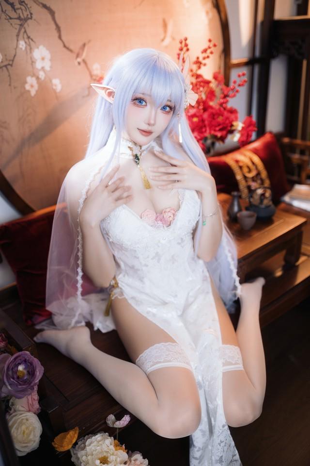 瓜希酱 – NO.91 阿尔比恩旗袍[20P-28MB]-1