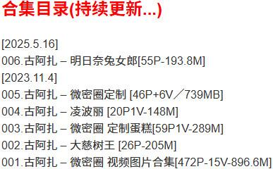 古阿扎 – 微密圈写真合集【持续更新中】-1